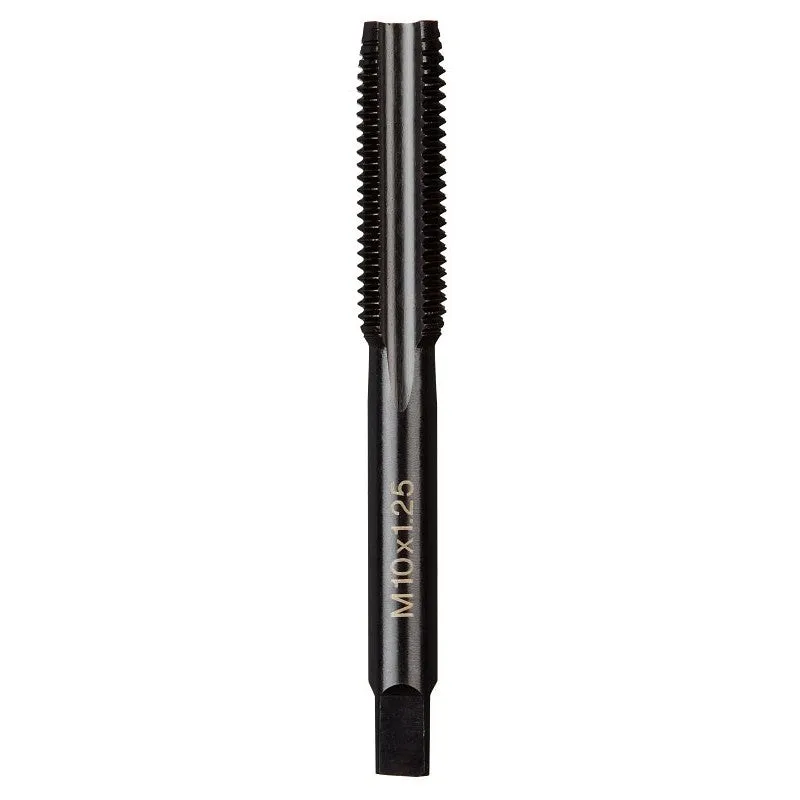 Milwaukee 49-57-5153 Straight Flute Plug Tap, M10x1.25 Thread, Coarse Thread, 31.75 mm L Thread, 4-Flute, HCS