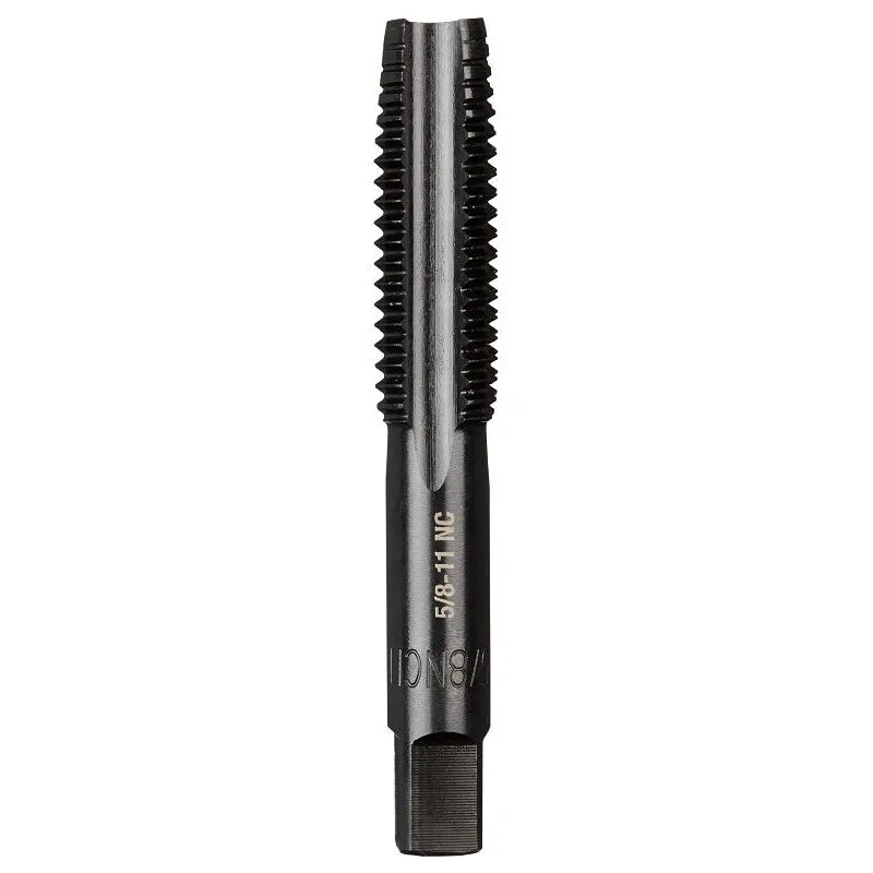 Milwaukee 49-57-5169 Straight Flute Plug Tap, 5/8-11 Thread, Coarse Thread, HCS