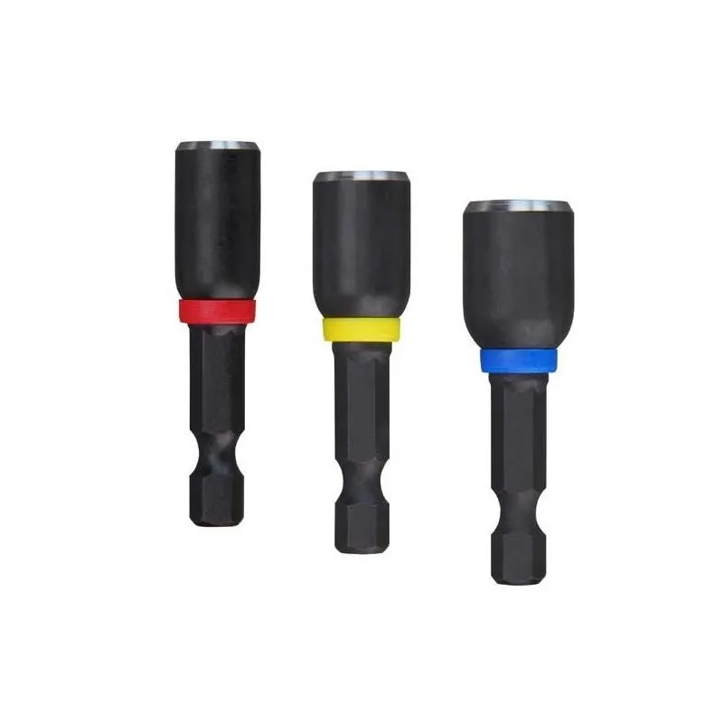Milwaukee 49-66-4561 SHOCKWAVE 1-7/8″ Magnetic Nutdriver Set (3 PC)