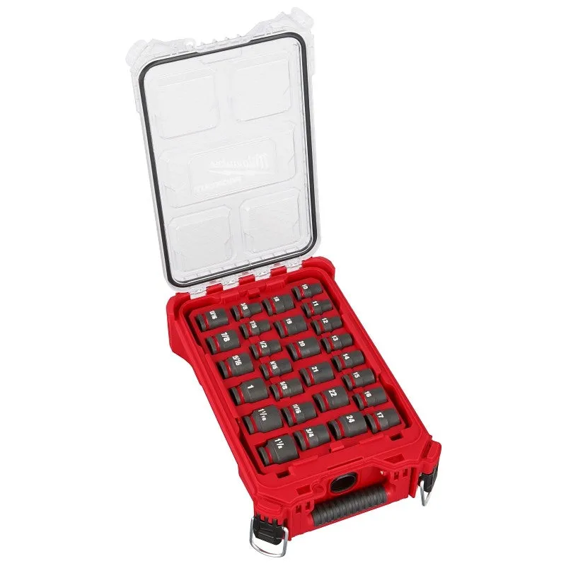Milwaukee 49-66-6804 SHOCKWAVE Impact Duty Series Socket Set, Includes: 1-1/8 in Standard Sockets