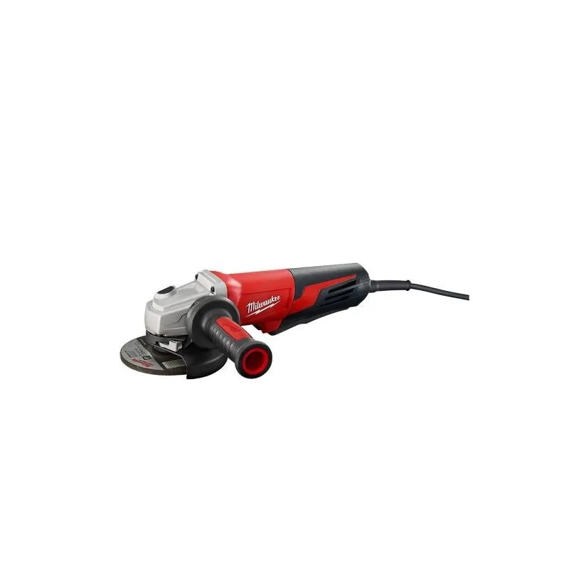 Milwaukee 6117-30 13 Amp 5″ Small Angle Grinder Paddle, Lock-On