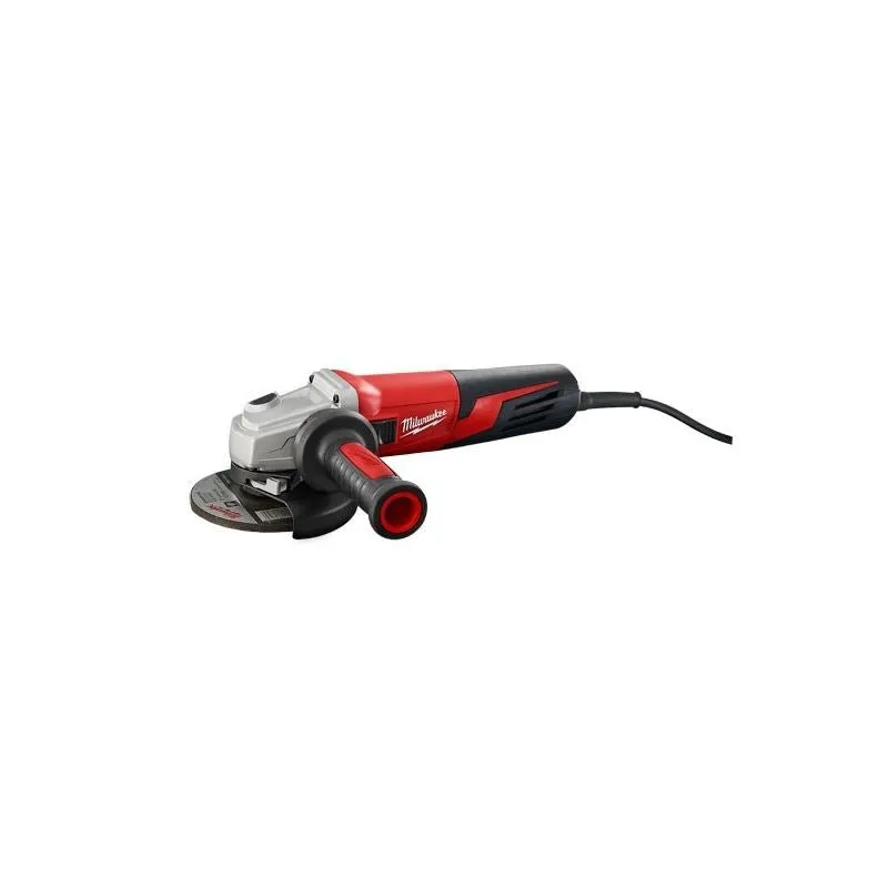 Milwaukee 6117-33 13 Amp 5″ Small Angle Grinder Slide, Lock-On
