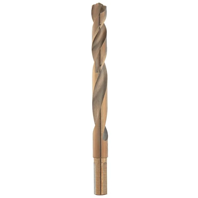 Milwaukee RED HELIX 48-89-2328 Drill Bit, 15/32 in Dia, 5.12 in OAL, 3/8 in Dia Shank, 3-Flat, Reduced Shank, 1/PK