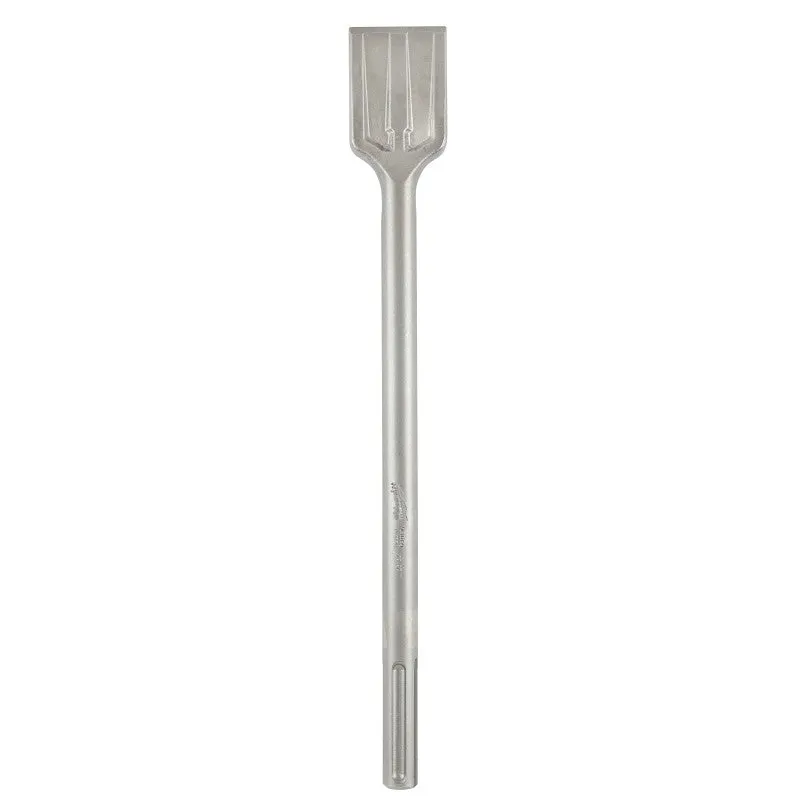 Milwaukee SDS Max SLEDGE 48-62-4084 Scaling Chisel Bit, 2 in W Tip, 3/4 in Dia Shank, SDS Max Shank, Steel