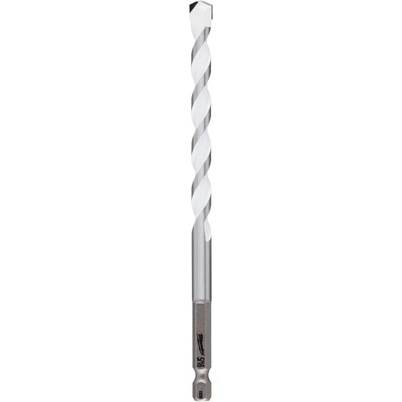 Milwaukee SHOCKWAVE 48-20-8888 Drill Bit, 5/16 in Dia, 6 in OAL, Multi-Material, Twist Flute, 1/4 in Dia Shank (Pack of 3)