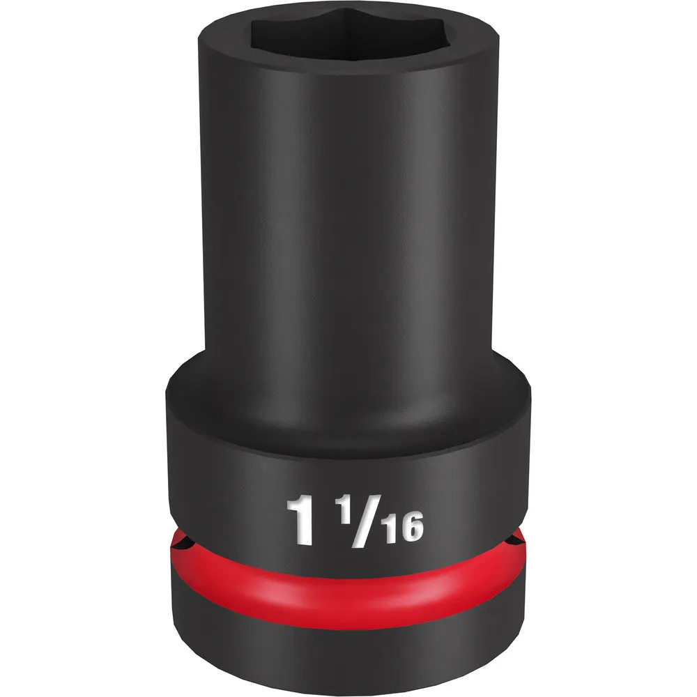 Milwaukee SHOCKWAVE™ Impact Duty 1″ Drive 1-1/16″ Deep 6 Point Socket 49-66-6505