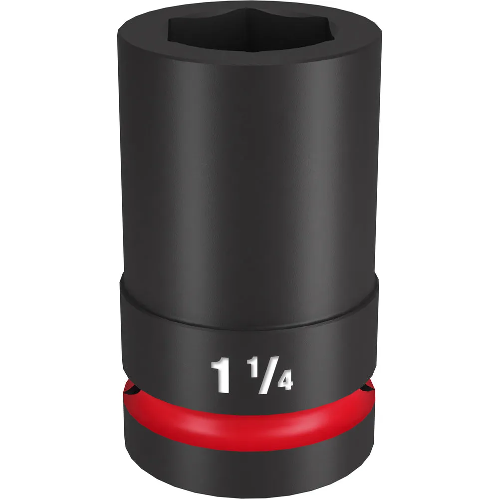 Milwaukee SHOCKWAVE™ Impact Duty 1″ Drive 1-1/4″ Deep 6 Point Socket 49-66-6508