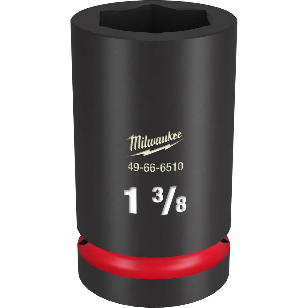 Milwaukee SHOCKWAVE™ Impact Duty 1″ Drive 1-3/8″ Deep 6 Point Socket 49-66-6510