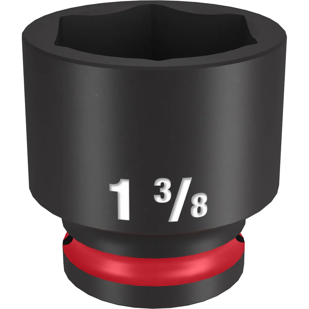 Milwaukee SHOCKWAVE Impact Duty™ 1/2″ Drive 1-3/8″ 6 Point Sockets 49-66-6216