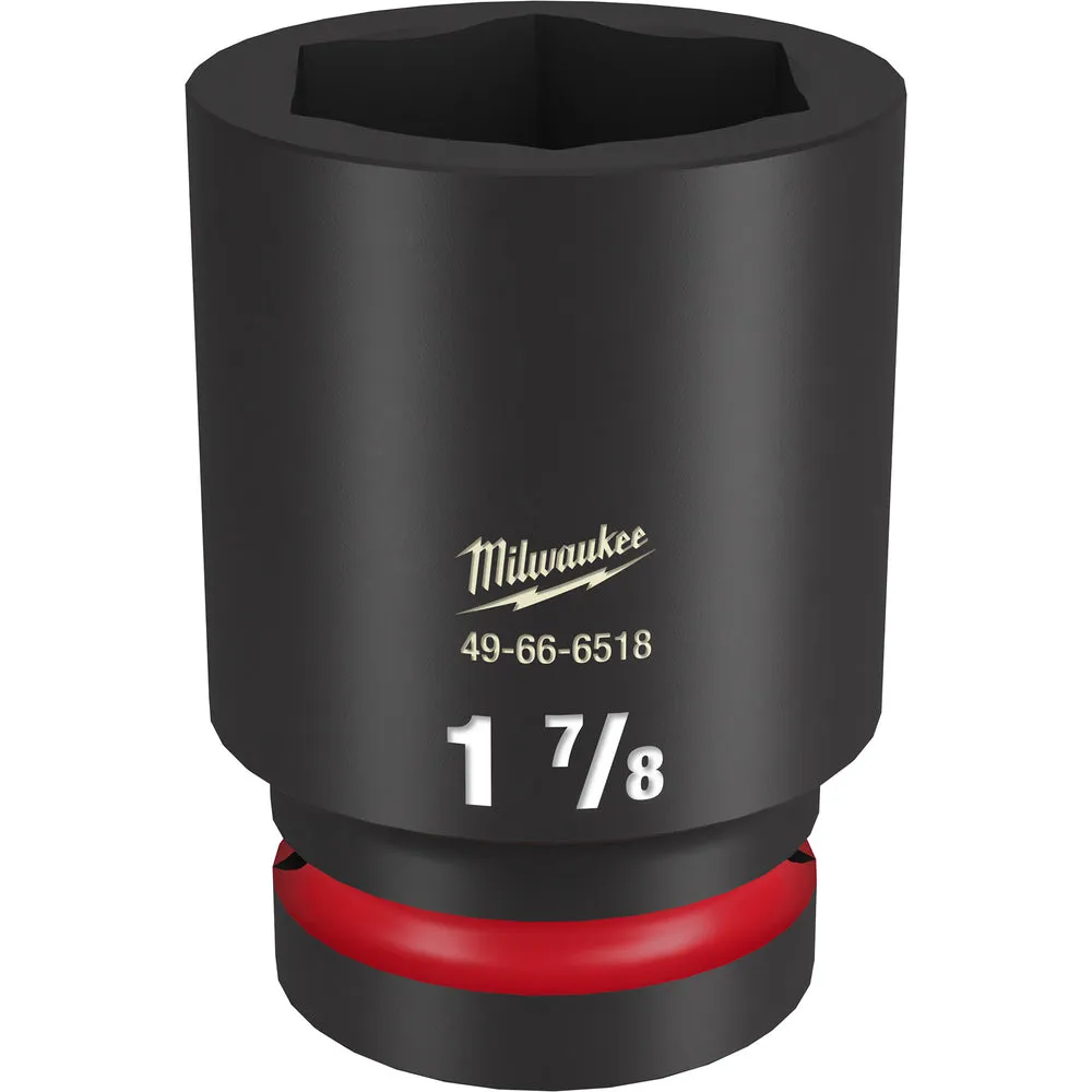 Milwaukee SHOCKWAVE Impact Duty™ 1″Drive 1-7/8″ Deep 6 Point Socket 49-66-6518