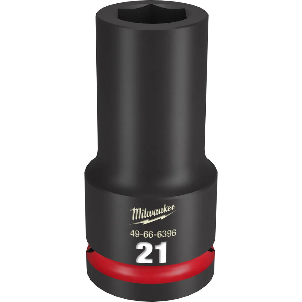 Milwaukee SHOCKWAVE™ Impact Duty 3/4″ Drive 21MM Deep 6 Point Socket 49-66-6396