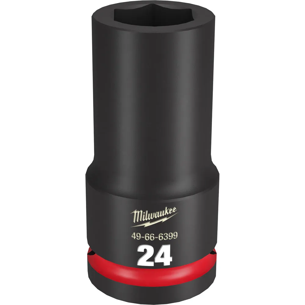 Milwaukee SHOCKWAVE™ Impact Duty 3/4″ Drive 24MM Deep 6 Point Socket 49-66-6399