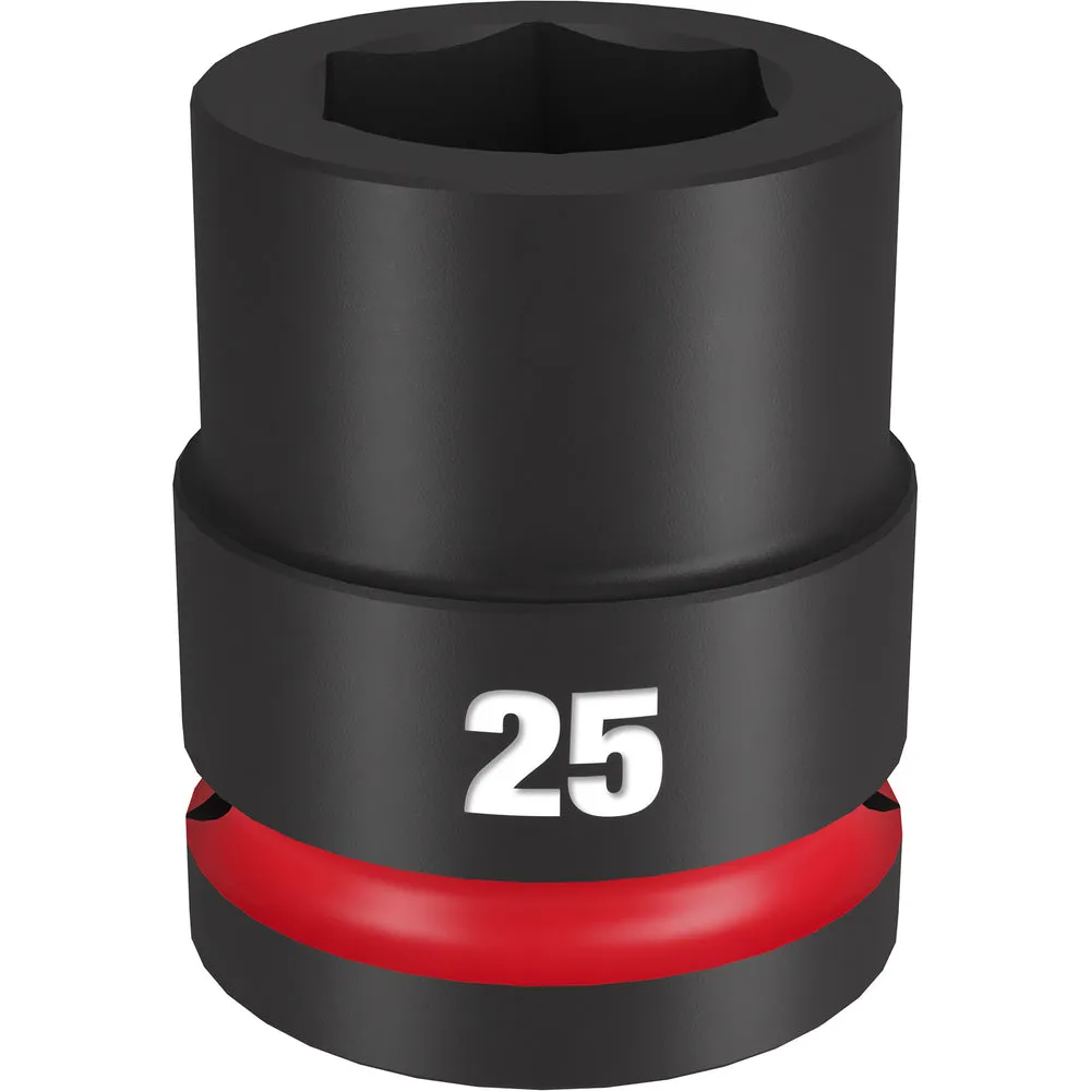Milwaukee SHOCKWAVE™ Impact Duty 3/4″ Drive 25mm Standard 6 Point Socket 49-66-6363