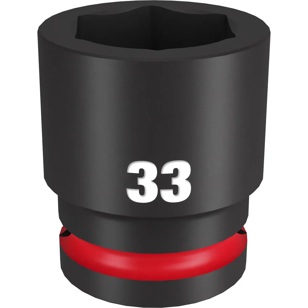 Milwaukee SHOCKWAVE™ Impact Duty 3/4″ Drive 33MM Standard 6 Point Socket 49-66-6371