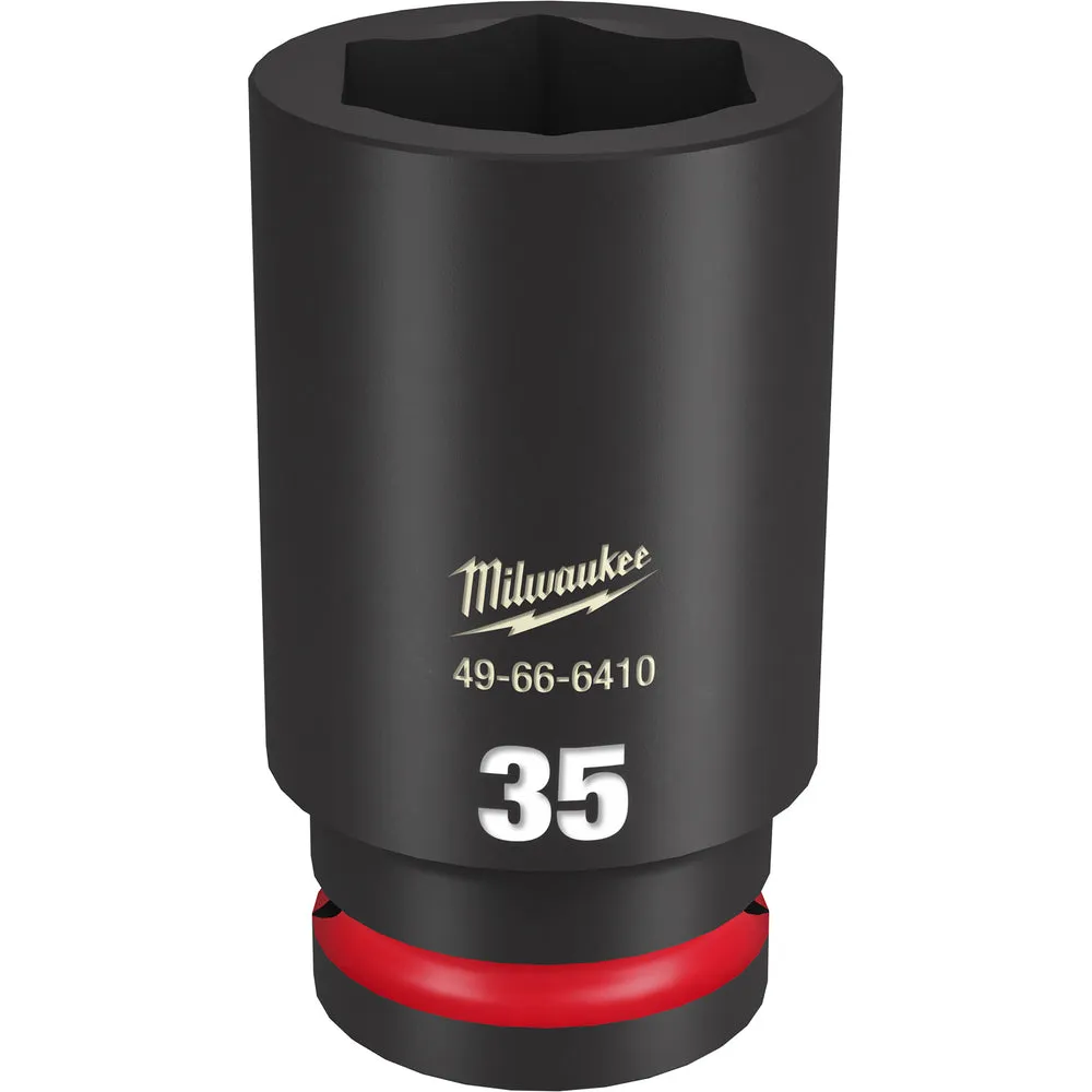 Milwaukee SHOCKWAVE™ Impact Duty 3/4″ Drive 35MM Deep 6 Point Socket 49-66-6410