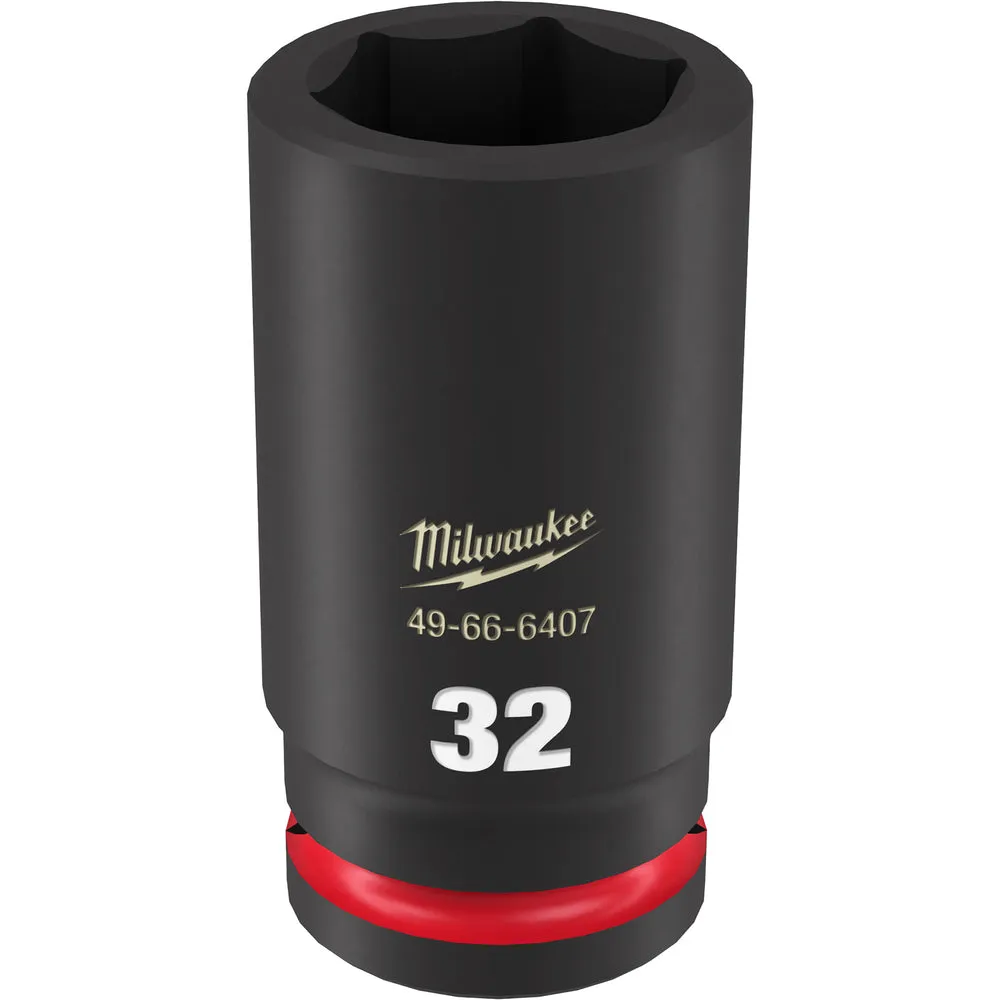 Milwaukee SHOCKWAVE Impact Duty™ 3/4″Drive 32MM Deep 6 Point Socket 49-66-6407