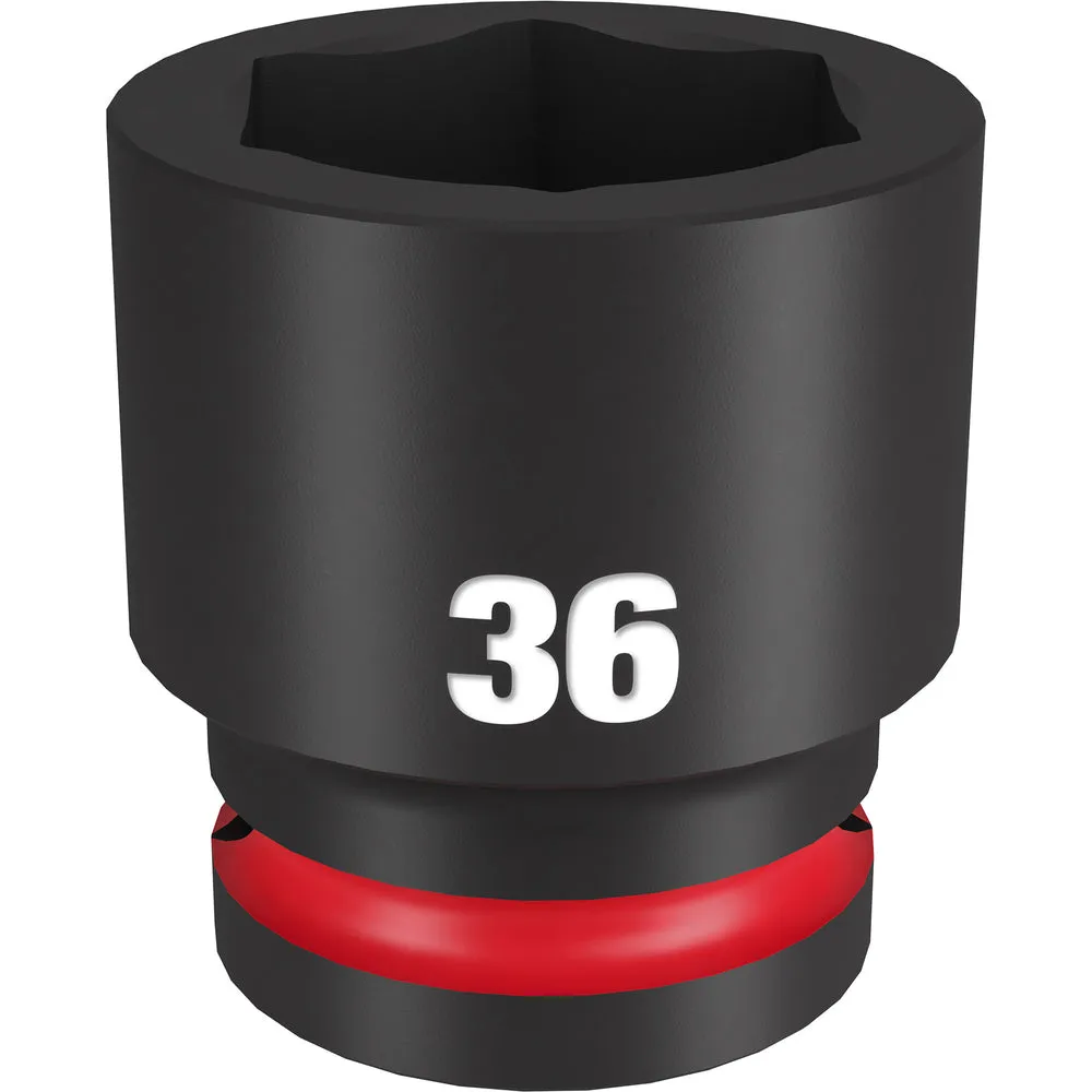 Milwaukee SHOCKWAVE Impact Duty™ 3/4″Drive 36MM Standard 6 Point Socket 49-66-6374