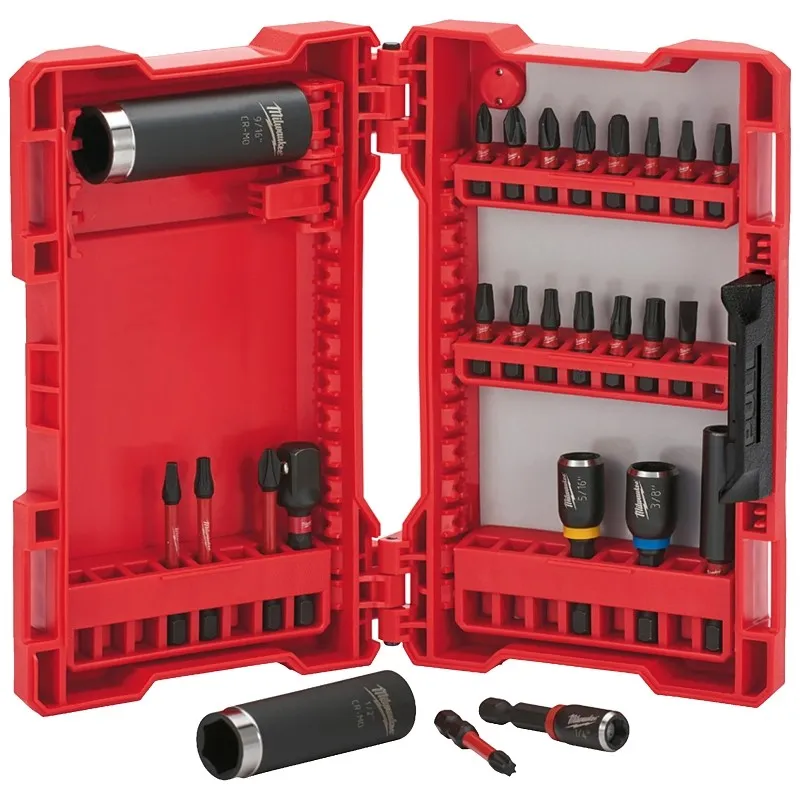 Milwaukee SHOCKWAVE Impact Duty 48-32-4408 Drive and Fasten Set, 26-Piece, Steel