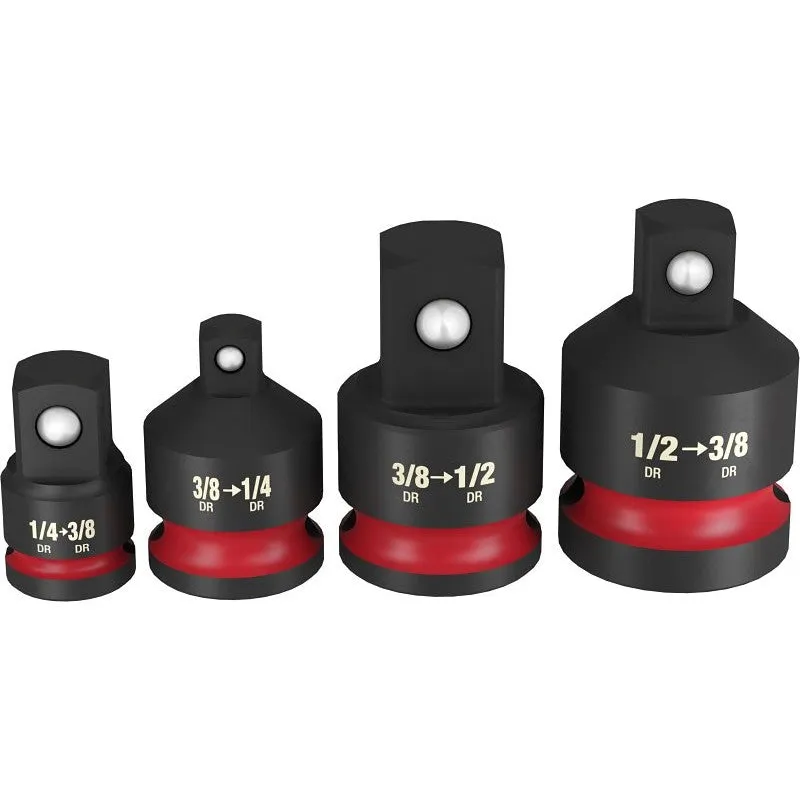Milwaukee SHOCKWAVE Impact Duty Series 49-66-6742 Drive Adapter Set, Impact Drive, Female, Square Output Drive