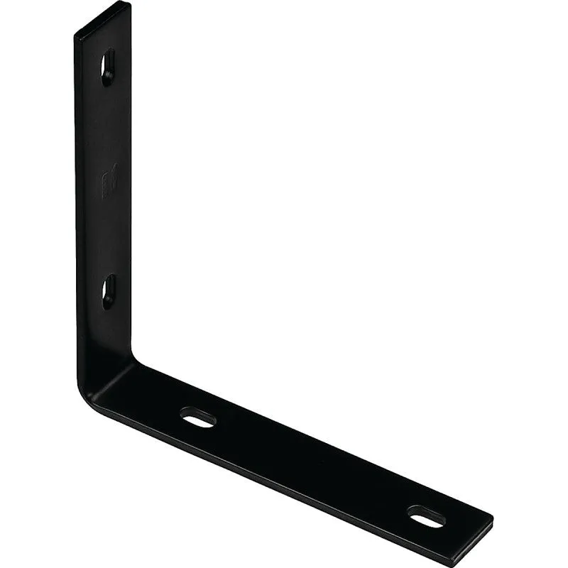 National Hardware 1151BC Series N351-467 Corner Brace, 8-1/4 in L, 1-1/2 in W, 8-1/4 in H, Steel, Powder-Coated