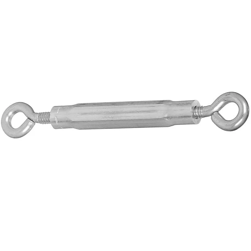 National Hardware 2170BC Series N221-747 Turnbuckle, 90 lb Working Load, 1/4-20 in Thread, Eye, Eye, 7-1/2 in L Take-Up (Pack of 10)