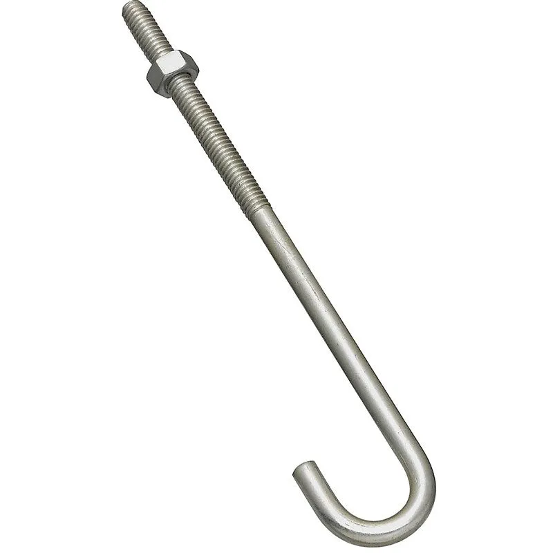 national hardware 2195bc series n232 934 j bolt 516 in thread 3 in l thread 7 in l 160 lb working lo