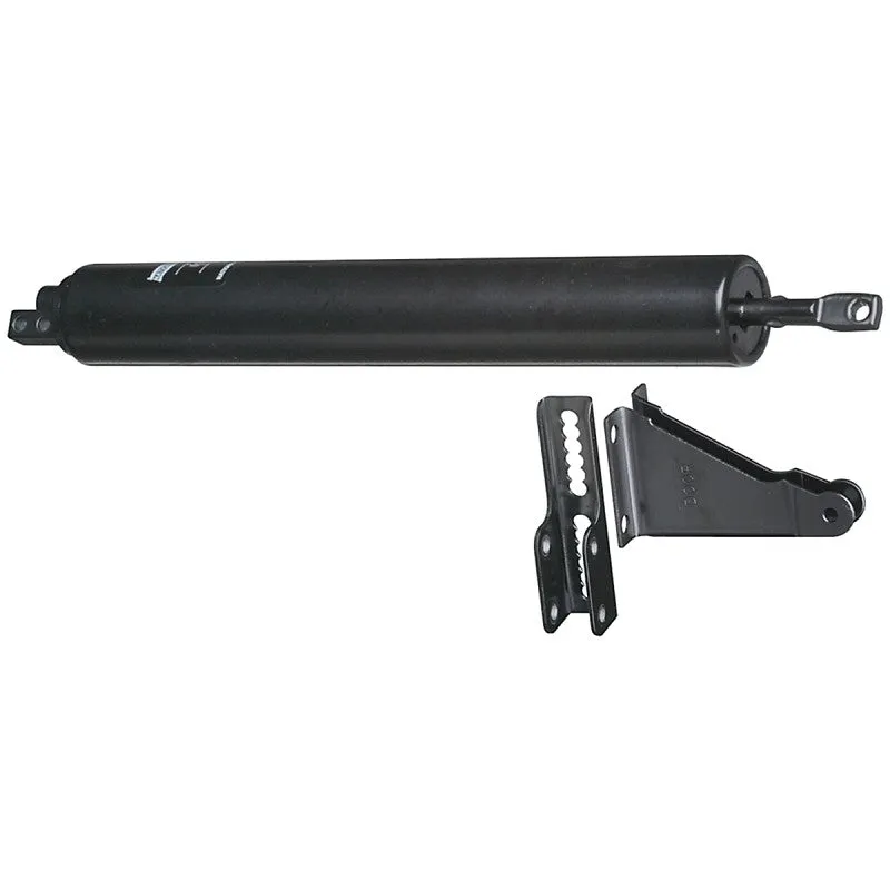 National Hardware N100-036 Medium-Duty Door Closer, 1-1/4 in Dia Rod, 9-19/32 in L, Aluminum/Steel