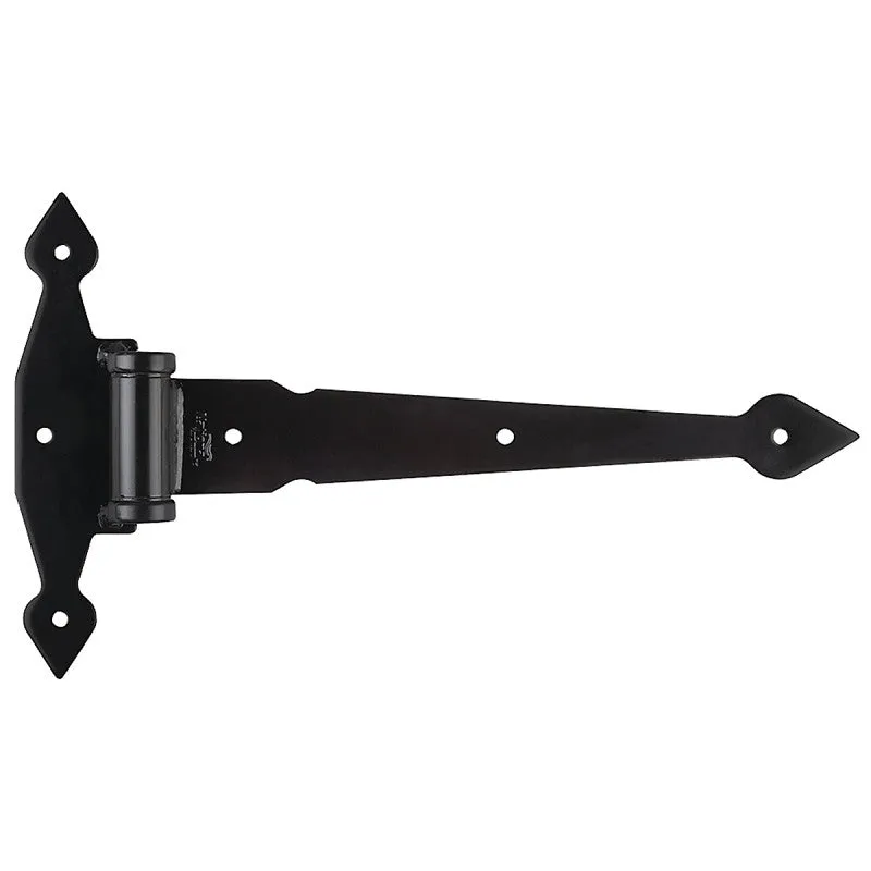 National Hardware N100-053 T-Hinge, 8-13/32 in W Frame Leaf, 2-1/4 in H Frame Leaf, Steel, 100 lb