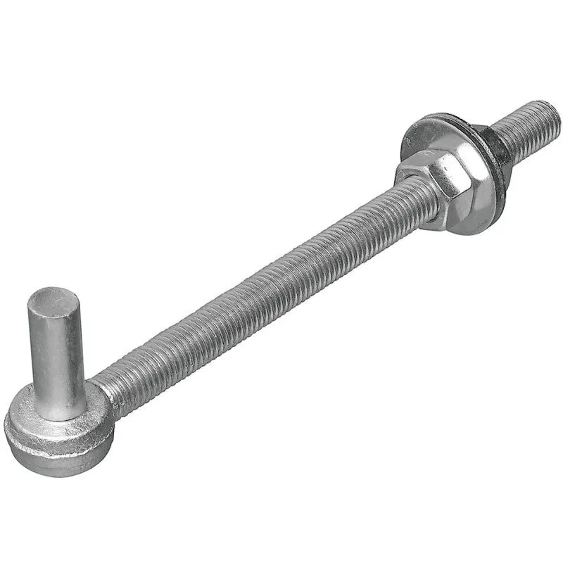 National Hardware N130-641 Strap Hinge, Steel, Zinc, For: National’s 294 Bolt Hook