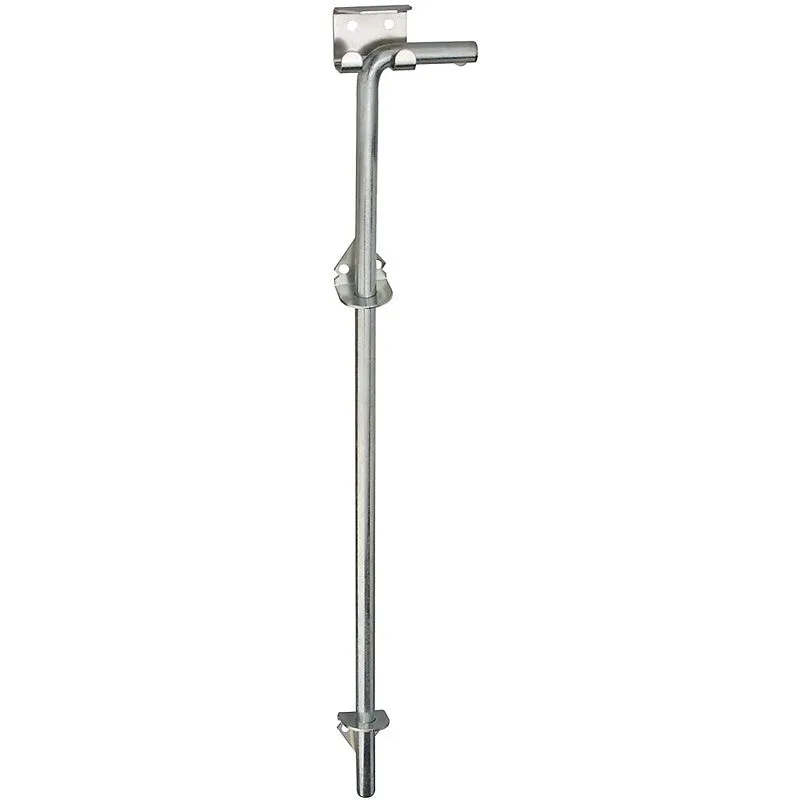 National Hardware N151-985 Cane Bolt, 24 in L Bolt, Steel, Zinc