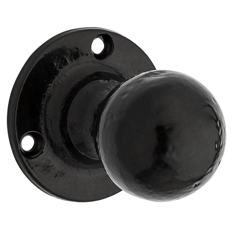 National Hardware N166-002 Pull Only Door Knob, 1-11/16 in Dia Knob, Steel