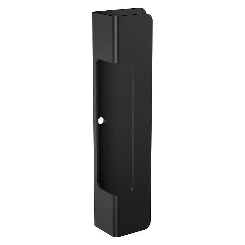 National Hardware N166-029 Modern Gate Pull, 10 in L Handle, Steel, Black