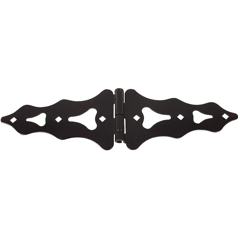 National Hardware N179-192 Strap Hinge, 5-1/2 in W Frame Leaf, 10 in H Frame Leaf, Steel, Reversible Pin, 40 lb