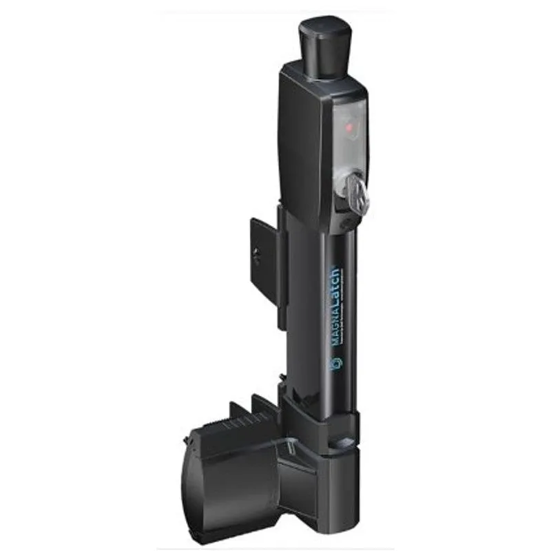 National Hardware N346-212 Vertical Pull Magnetic Gate Latch, 2-7/16 in W, Polymer