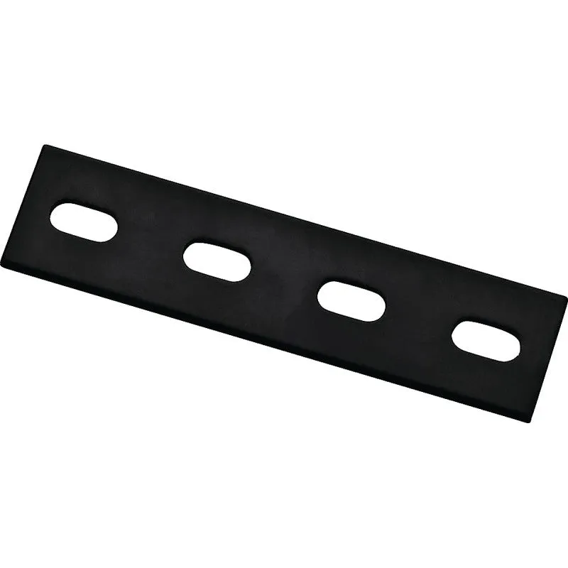 National Hardware N351-455 Mending Plate, 6 in L, 1-1/2 in W, 5/16 in Gauge, Low Carbon Steel, Powder-Coated (Pack of 5)
