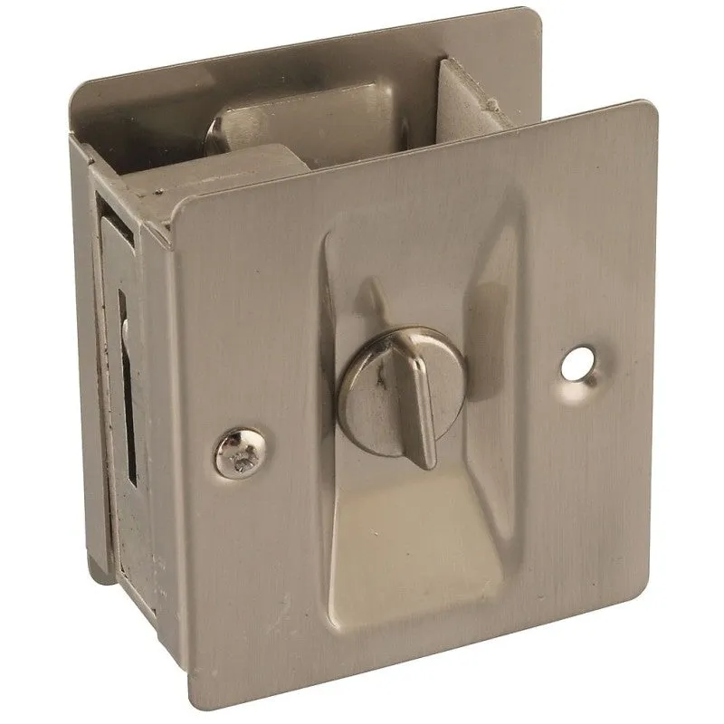 National Hardware V1951 Series N326-272 Privacy, Brass, Satin Nickel (Pack of 2)