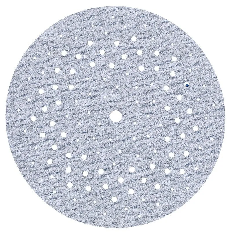 Norton 03221 Sanding Disc, 5 in Dia, 11/16 in Arbor, Coated, Alumina Ceramic Abrasive, P120 Grit, Medium, Spiral