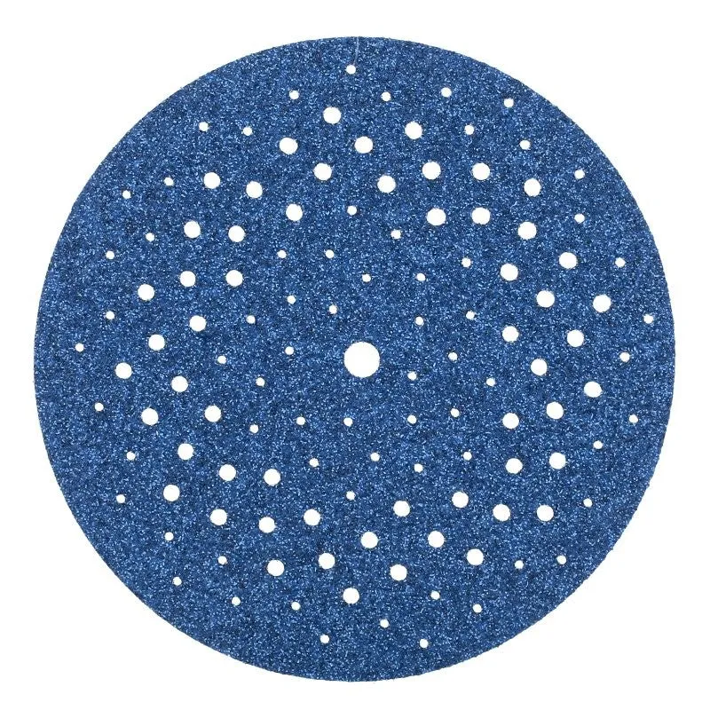 Norton 03224 Sanding Disc, 5 in Dia, 11/16 in Arbor, Coated, P60 Grit, Coarse, Zirconia Aluminum Abrasive, Spiral