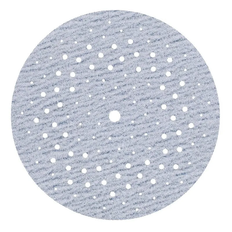 Norton 04035 Sanding Disc, 5 in Dia, 11/16 in Arbor, Coated, P120 Grit, Medium, Alumina Ceramic Abrasive, Spiral