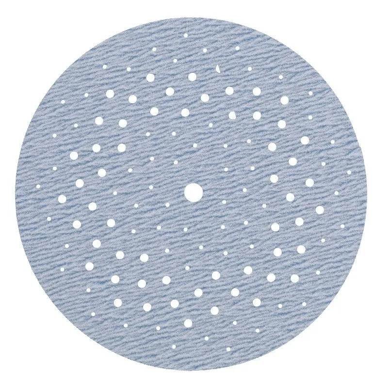 Norton 04038 Sanding Disc, 5 in Dia, 11/16 in Arbor, Coated, P220 Grit, Very Fine, Alumina Ceramic Abrasive, Spiral