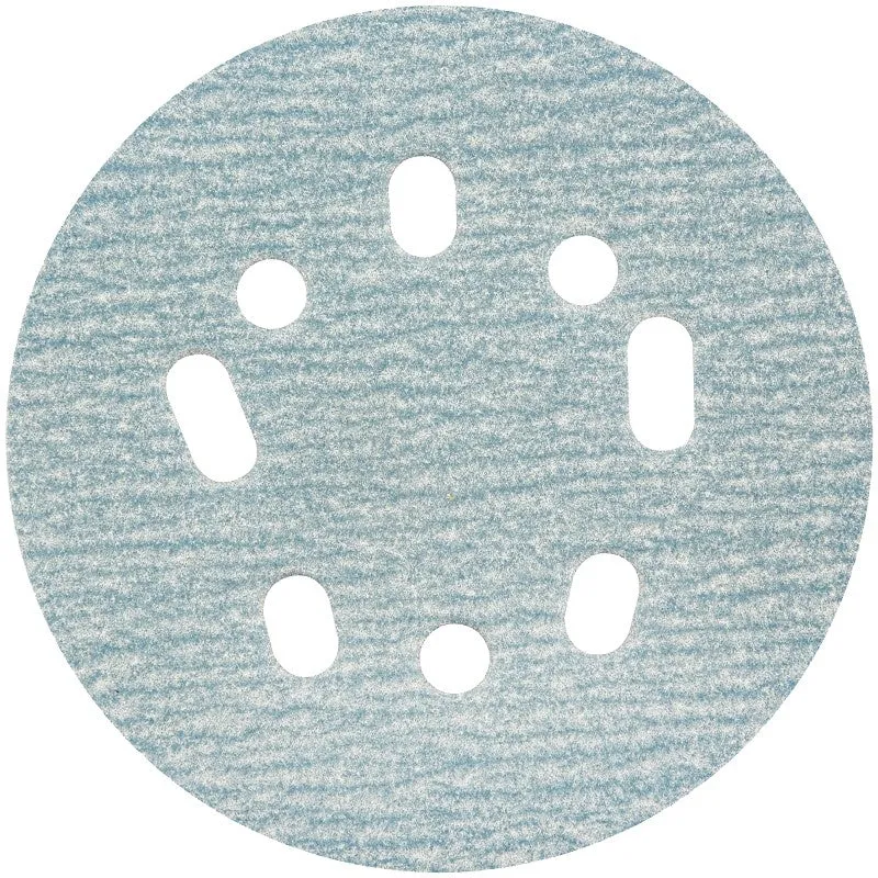 Norton ProSand A975 0 Series 7660768327 Vacuum Disc, 5 in Dia, 100 Grit, Medium, Ceramic Alumina Abrasive, Paper Backing