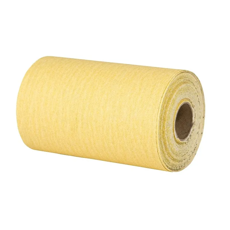 Norton Stick & Sand Series 07660749248 Sand Sheet Roll, 4-1/2 in W, 30 ft L, P220 Grit, Very Fine, Paper Backing