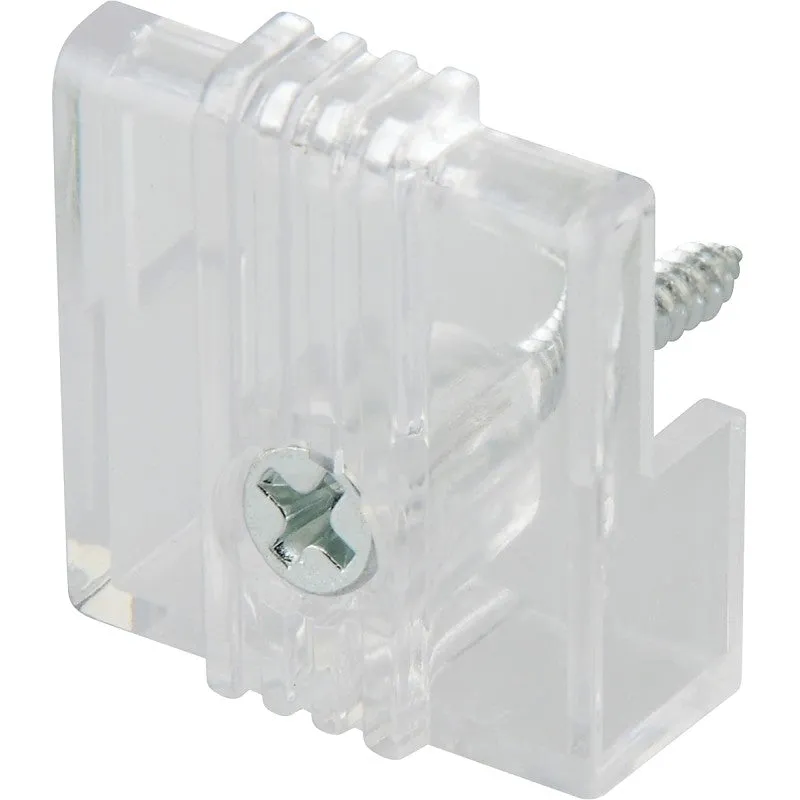 OOK 50226 Mirror Clip Set, Plastic, Clear, Wall Mounting (Pack of 12)