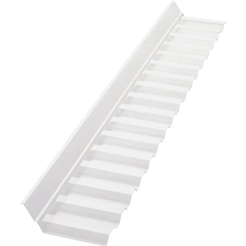 Palram Americas 108657 Side Wall Connector Flashing, 4 ft 2 in L, 8 in W, Plastic