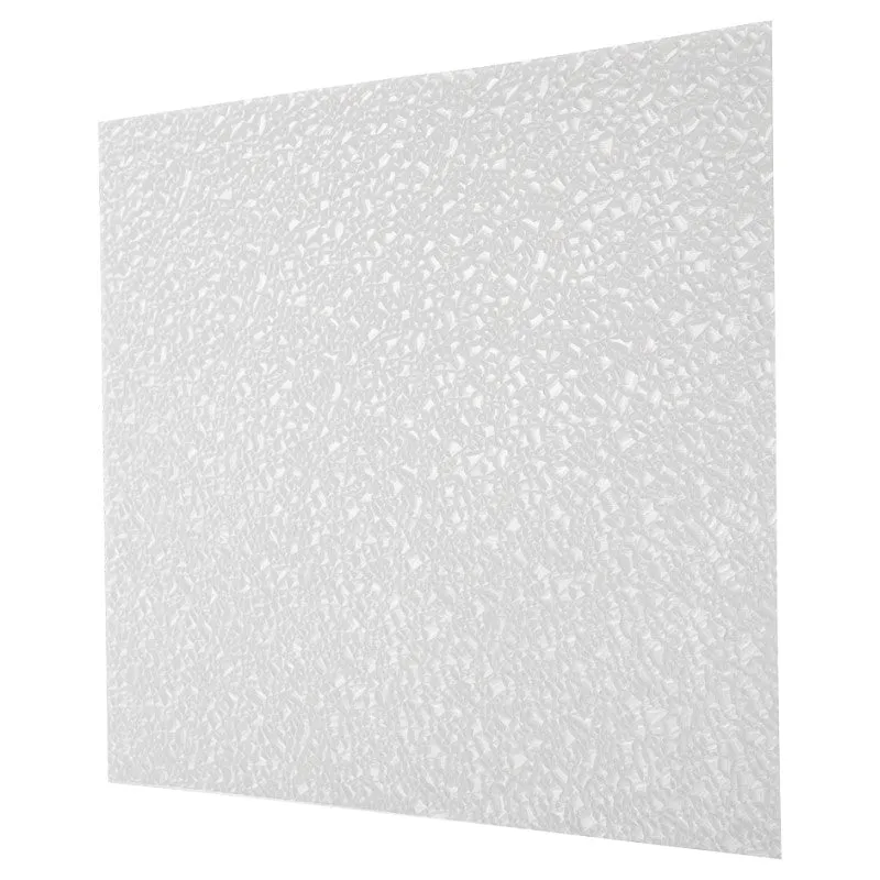 Plaskolite 1420084A Lighting Panel, Non-Yellowing, 47-3/4 in L x 23-3/4 in W Dimensions, Acrylic, White (Pack of 20)