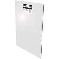 Plaskolite 1AG1082A Flat Sheet, 30 in L, 30 in W, 0.1 in Thick, Clear (Pack of 5)