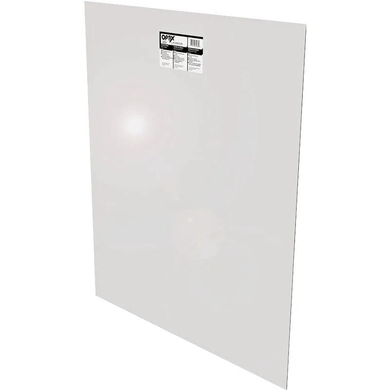 Plaskolite 1AG2124A Flat Sheet, 36 in L, 30 in W, 0.22 in Thick, Clear (Pack of 4)