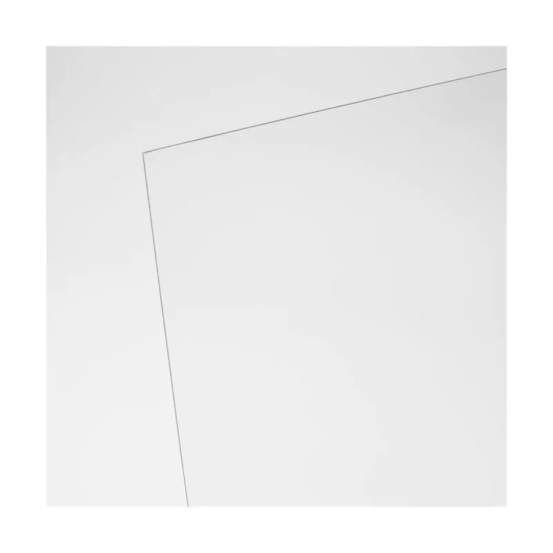 Plaskolite 1AU0364A Flat Sheet, 36 in L, 30 in W, 0.093 in Thick, Clear (Pack of 10)