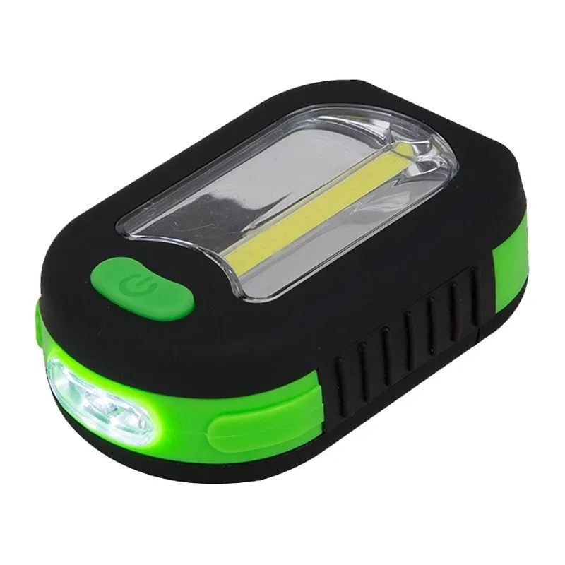 PowerZone 12600 COB Work Light with Stand, 2-Lamp, LED Lamp, 150 Lumens, Red, Blue, Orange, Green (Pack of 12)