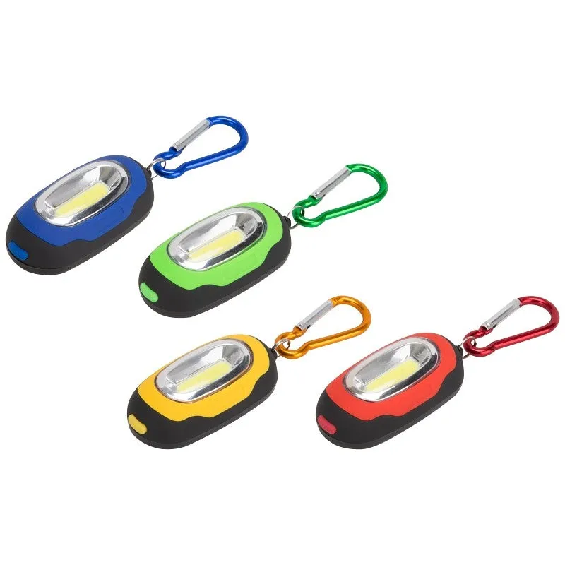 PowerZone 12622 Work Light/Keychain Pocket Light, CR2032 Battery, LED Lamp, 25 Lumens, 6 m Beam Distance (Pack of 24)